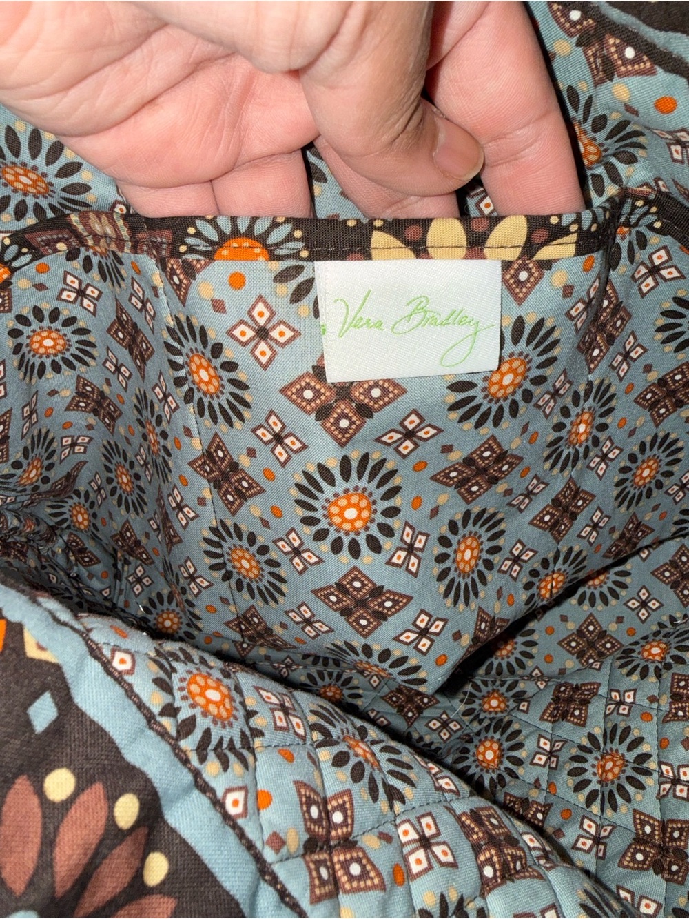 Vera Bradley Canyon Quilted Tote bag - Picture 4 of 5
